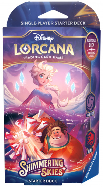 Disney Lorcana TCG: Shimmering Skies Starter Amethyst/Ruby
